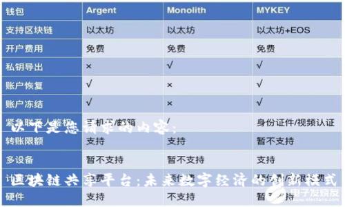 以下是您请求的内容：


区块链共享平台：未来数字经济的创新模式